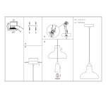 Подвесной светильник St luce SL332.123.01 FUMOSI