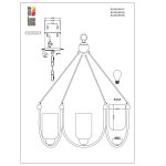 Люстра подвесная St luce SL333.303.06 CODITA