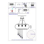 Люстра подвесная St luce SL350.053.05 PREFERITA