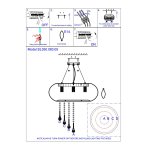 Люстра подвесная St luce SL350.083.05 PREFERITA
