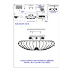Светильник потолочный St luce SL351.152.08 TESSILE