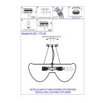 Светильник подвесной St luce SL351.173.05 TESSILE