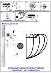 Светильник настенный бра St luce SL351.051.01 TESSILE