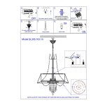 Люстра подвесная St luce SL355.103.10 COPERTO
