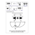 Светильник настенный бра St luce SL356.501.03 TELA