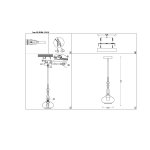 Подвесной светильник St luce SL364.113.01 BIORNO