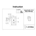 Светильник настенный бра St luce SL381.101.01 LIVELLO