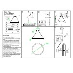 Светильник подвесной St luce SL383.113.01 CHERIO