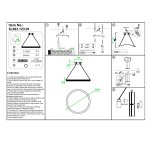 Светильник подвесной St luce SL383.123.01 CHERIO