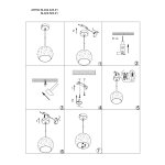 Подвесной светильник St luce SL402.503.01 STILANO