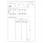 Светильник подвесной St luce SL405.103.03 BOCHIE