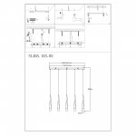 Светильник подвесной St luce SL405.103.05 BOCHIE