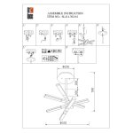 Люстра потолочная St luce SL414.302.04 VALIANO