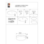 Люстра потолочная St luce SL417.502.01 FELLA