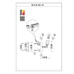 Светильник настенный бра St luce SL419.401.01 ANO