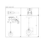Подвесной светильник SL431.113.01 St luce DUALITA