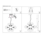 Люстра подвесная SL431.153.12 St luce DUALITA