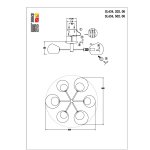Светильник потолочный SL434.502.06 St luce