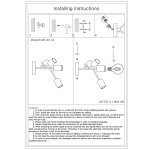 Светильник настенный бра St luce SL437.401.04 FOGLIONE