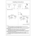 Люстра потолочная St luce SL437.402.20 FOGLIONE
