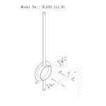 Светильник настенный St luce SL443.111.01 CONTROLUCE