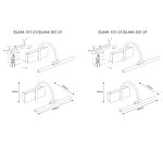 Подсветка для картин St luce SL444.101.01 CENTIАNA