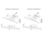 Подсветка для картин St luce SL446.501.01 MARETO
