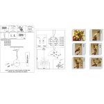 Люстра подвесная St luce SL453.003.06E SPIRAGLIO