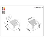 Светильник 100мм St luce SL455.041.01 черный