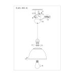 Светильник подвесной St luce SL481.803.01 LETIZIA