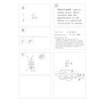 Люстра потолочная St luce SL483.502.09 FORESTA