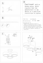 Люстра красная St luce SL483.602.03