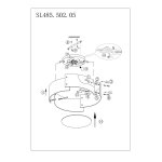 Светильник потолочный St luce SL485.502.05 DONY
