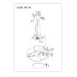 Светильник подвесной St luce SL485.503.05 DONY