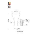 Светильник настенный St luce SL508.521.01 SNELLO