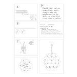 Люстра подвесная St luce SL533.103.03 ODETTA