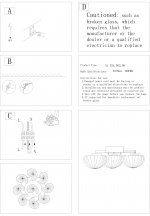 Люстра потолочная St luce SL534.502.09 CONGLIA