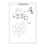 Люстра потолочная St luce SL538.502.06 TORCERE