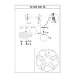 Люстра потолочная St luce SL539.502.16 SCHIUMA