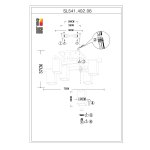 Люстра потолочная St luce SL541.402.06 CASET