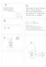 Светильник настенный бра St luce SL543.501.01 CHIELLO