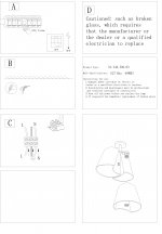 Люстра потолочная St luce SL543.502.03 CHIELLO