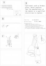 Люстра подвесная St luce SL543.503.05 CHIELLO