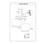 Люстра потолочная St luce SL544.502.03 Alleviare