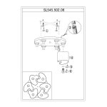 Люстра потолочная St luce SL545.502.06 Nuvole