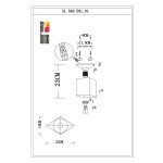 Светильник настенно-потолочный St luce SL548.501.01 ASPETTO