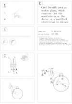 Светильник настенный бра St luce SL550.101.01 SENZA
