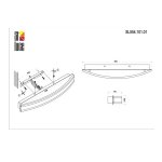 Светильник настенный St luce SL554.101.01 CORDO