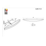 Светильник настенный St luce SL554.111.01 CORDO