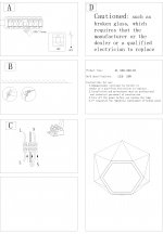 Светильник настенно-потолочный St luce SL558.502.01 RAPEZI